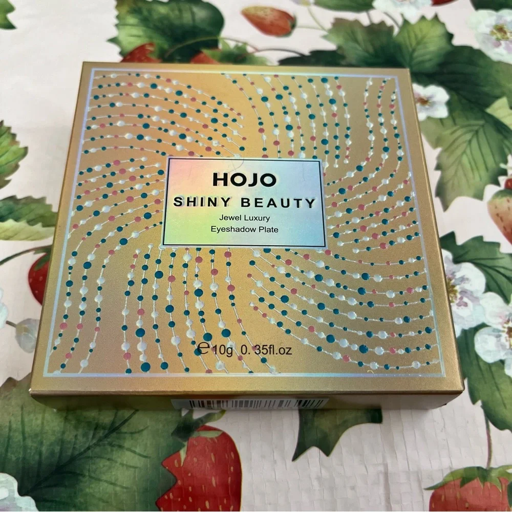 Pink Glitter Snow Globe Circle Eyeshadow Palette with 11 Colors - NIB